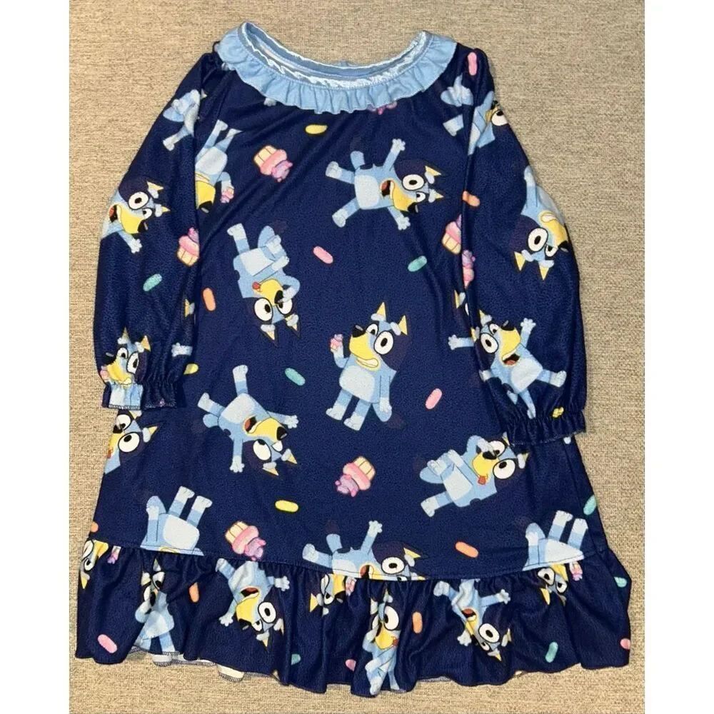 Bluey flannel nightgown size 2T